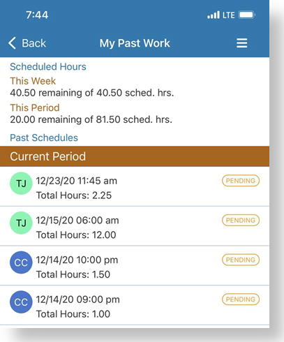SwyftOps Caregiver App Features